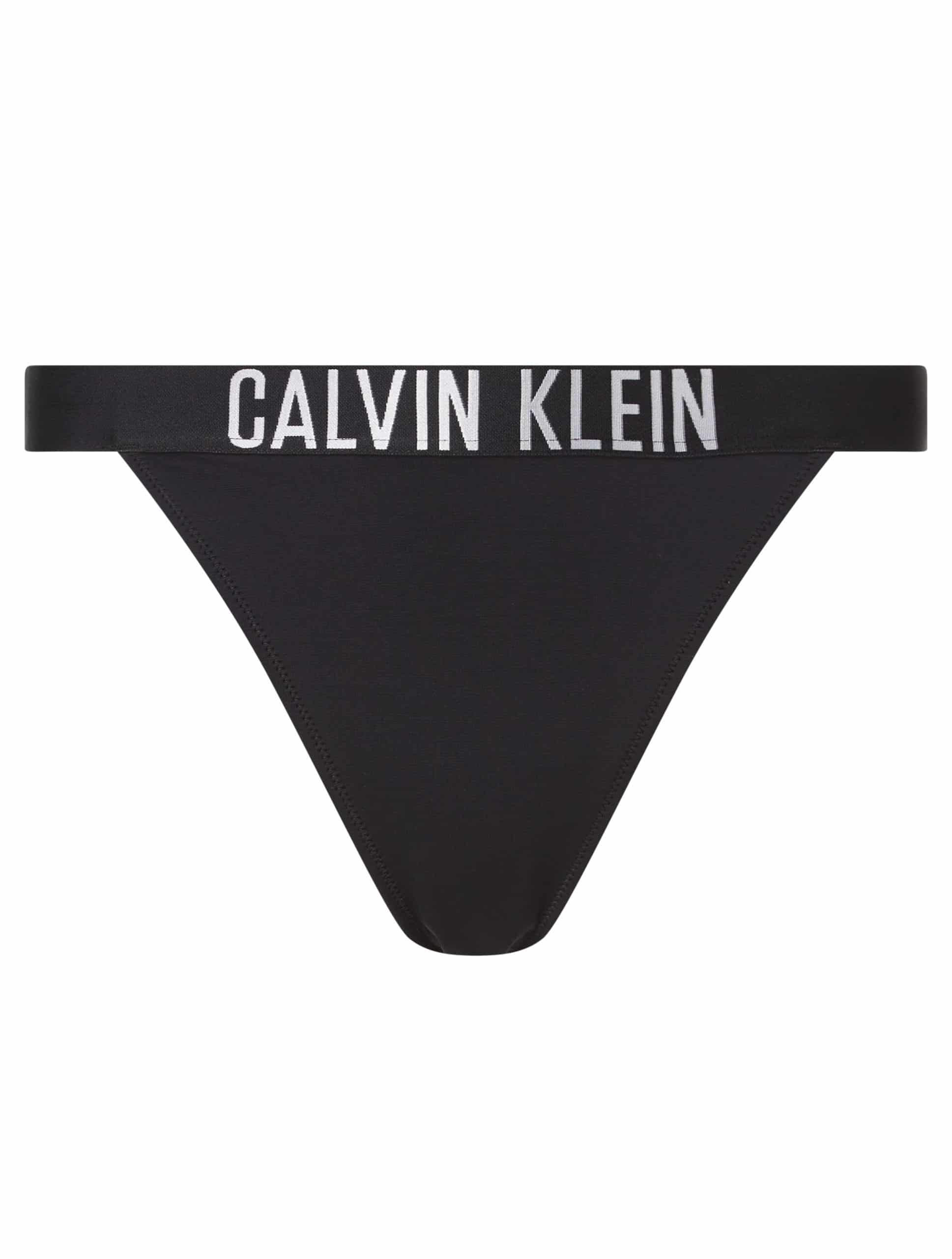 komfort videnskabelig fordøjelse Calvin Klein høj tanga bikini trusse • sort - Calvin Klein - Blondehuset
