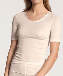 Calida T-shirt uld/silke 14535 BlondeHuset