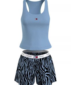 Tommy Hilfiger Tank top og shorts UW0UW04719 BlondeHuset