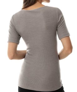 Mey Wool love t-shirt m/korte ærmer i uld/silke 66014 BlondeHuset