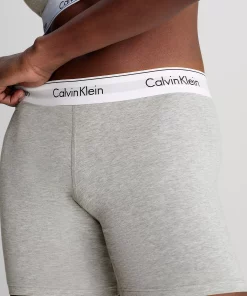 Calvin Klein Modern Cotton boxer shorts med lange ben QF7625 BlondeHuset
