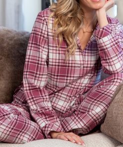 Trofé Flannel pyjamas 64228 BlondeHuset